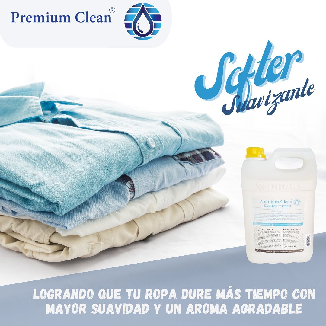 Suavizante para ropa Softer de Premium Clean